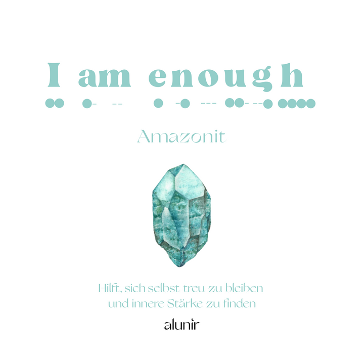 Armband Code Of "I am enough"