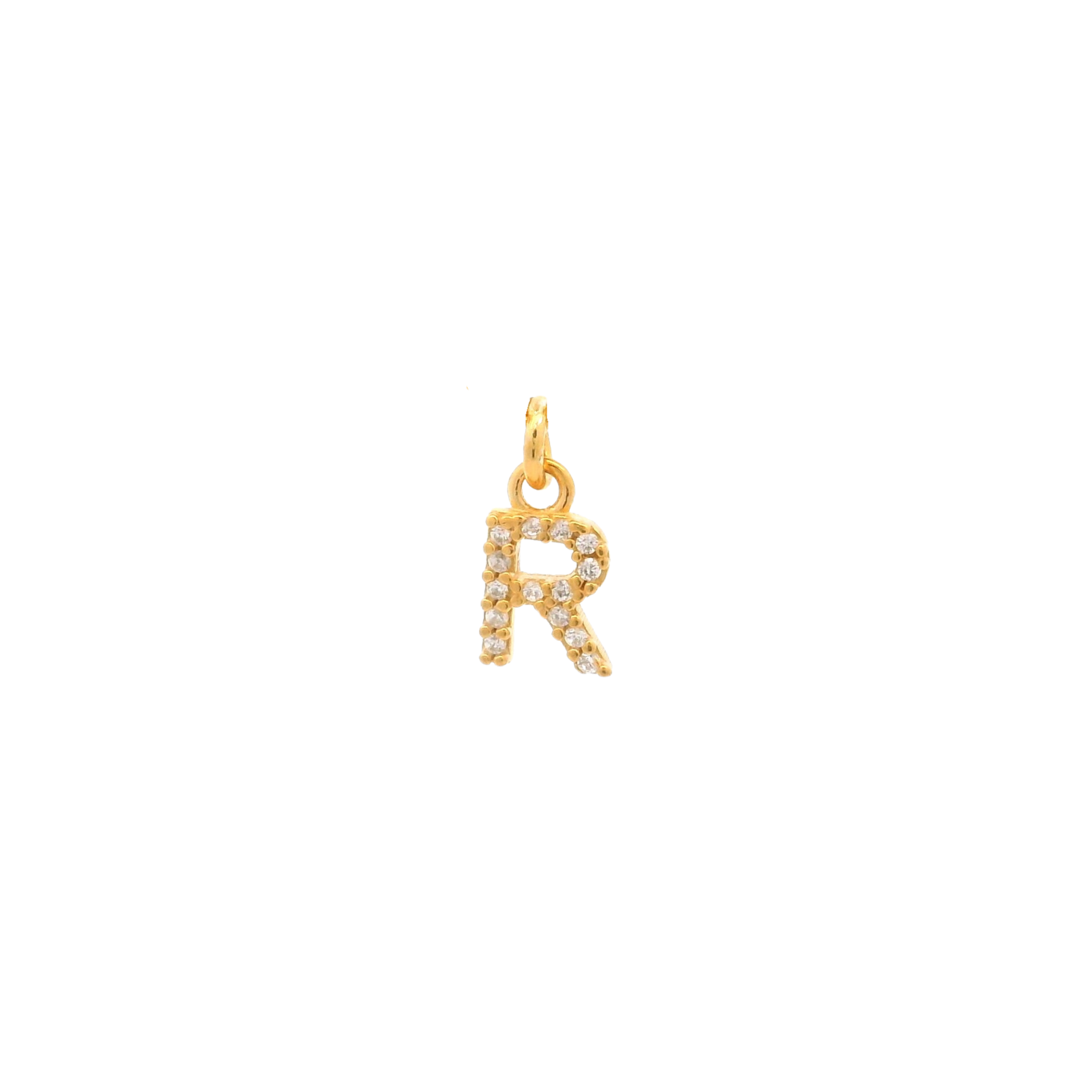 Anhänger Letter Zirkonia