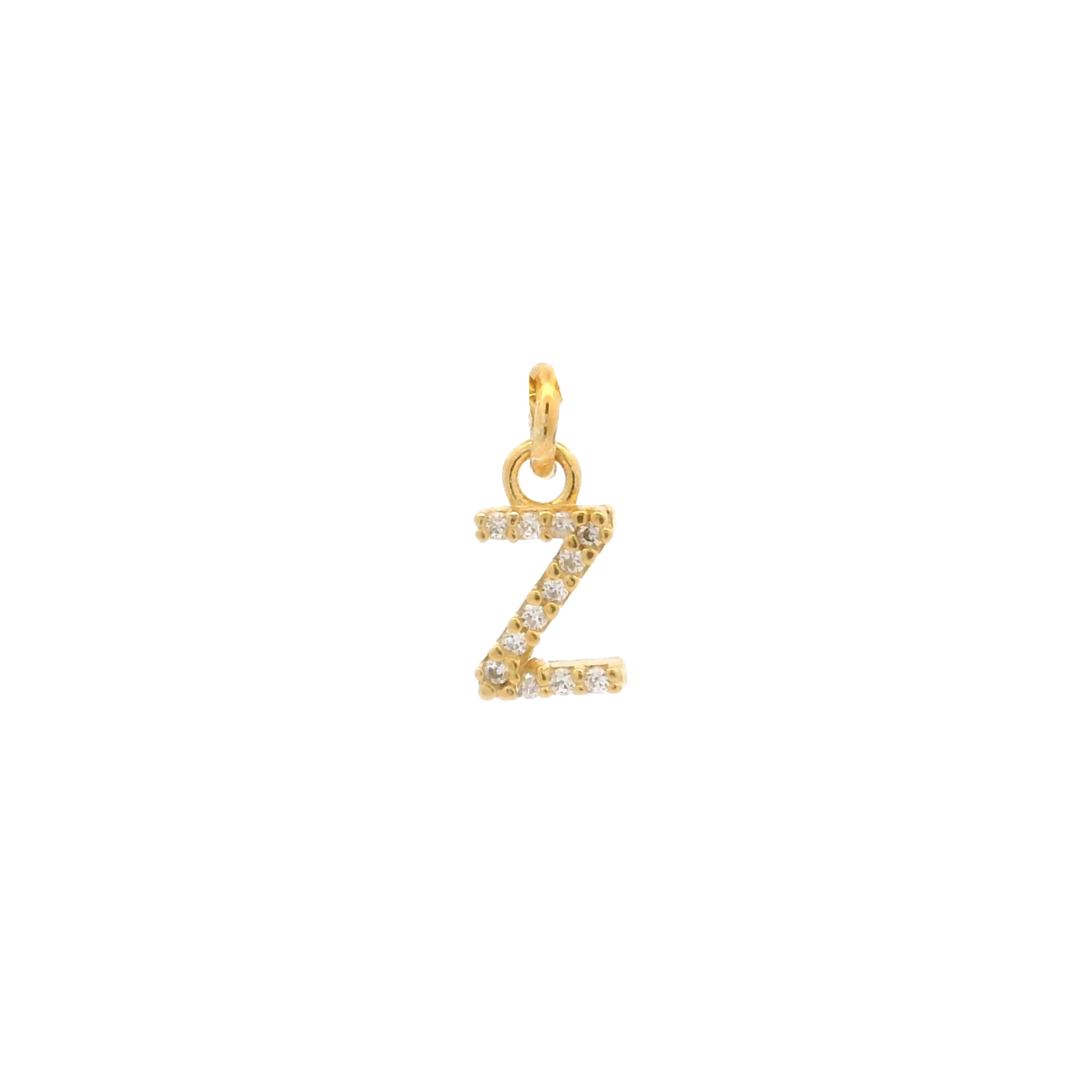 Anhänger Letter Zirkonia