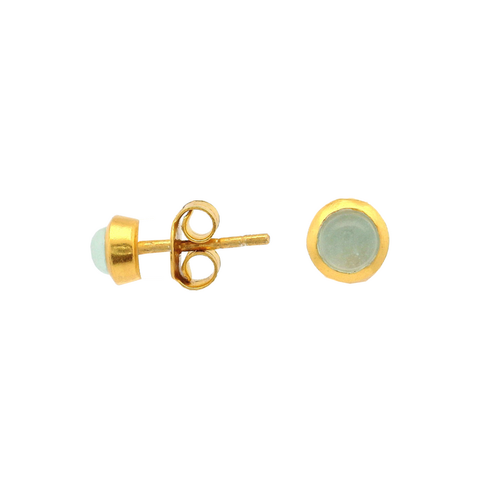 Ohrstecker Ann Chalcedon