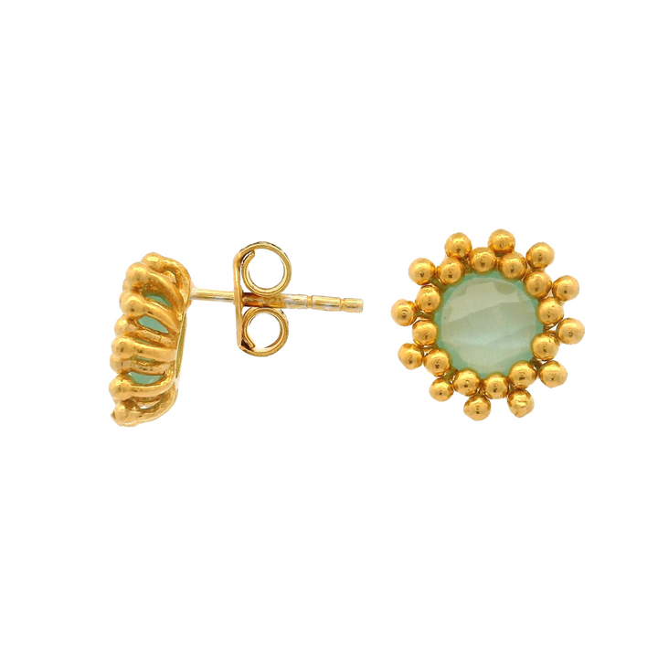 Ohrstecker Lueur Chalcedon