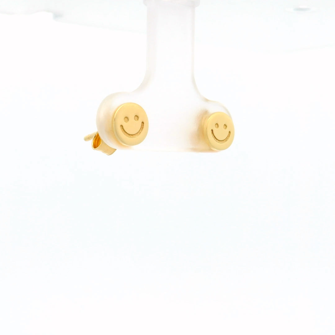 Ohrstecker Smiley