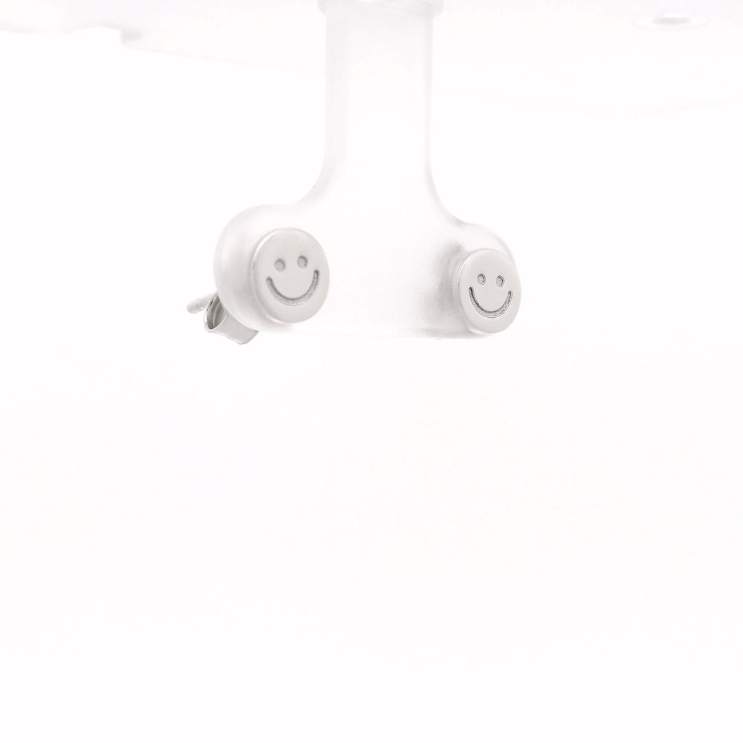 Ohrstecker Smiley