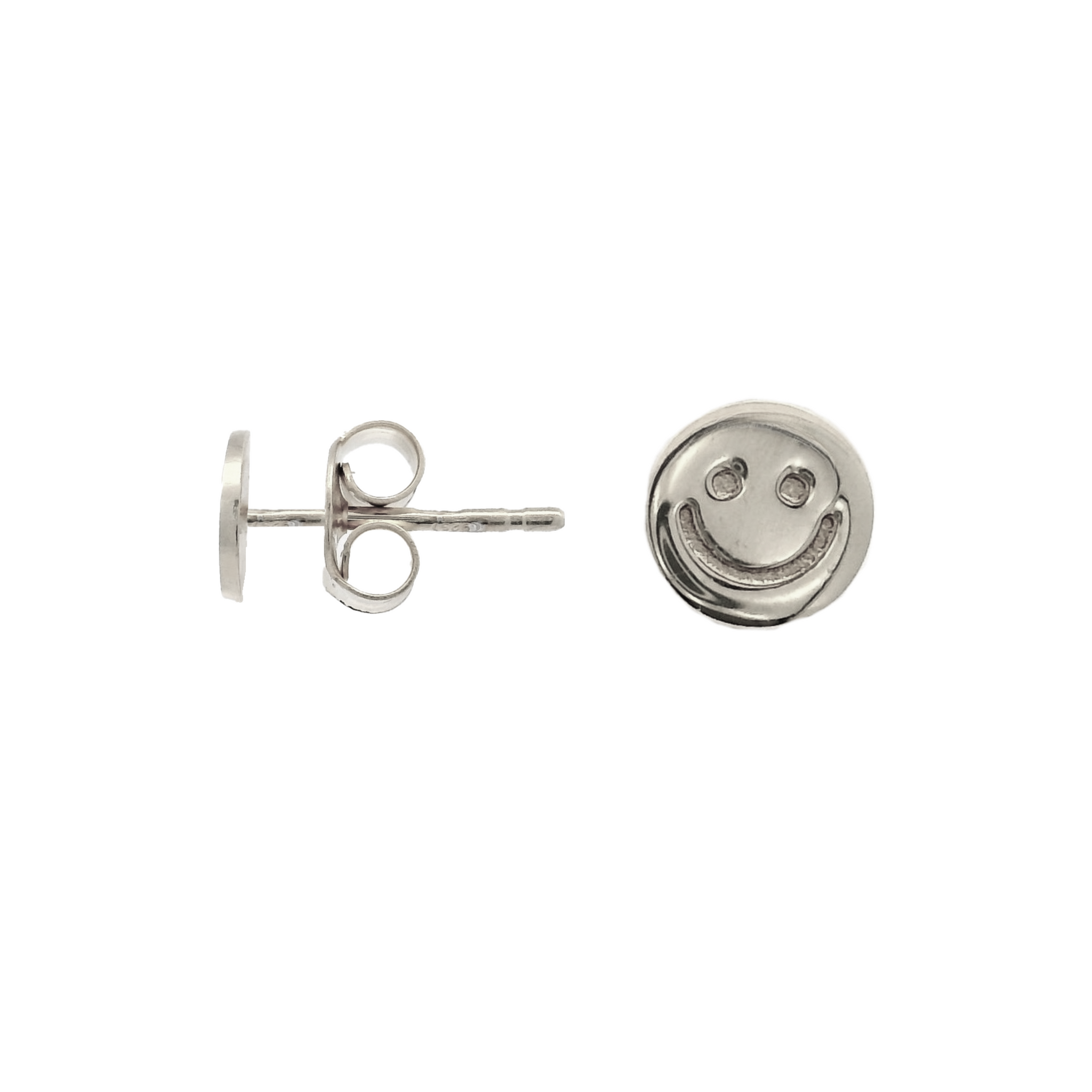 Ohrstecker Smiley