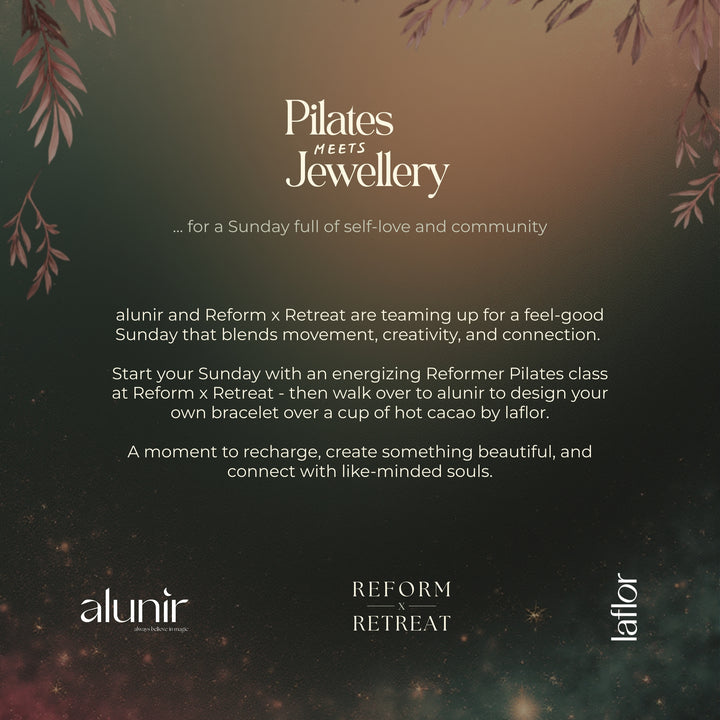 Community Event Pilates meets Jewellery – Reform x Retreat & alunir