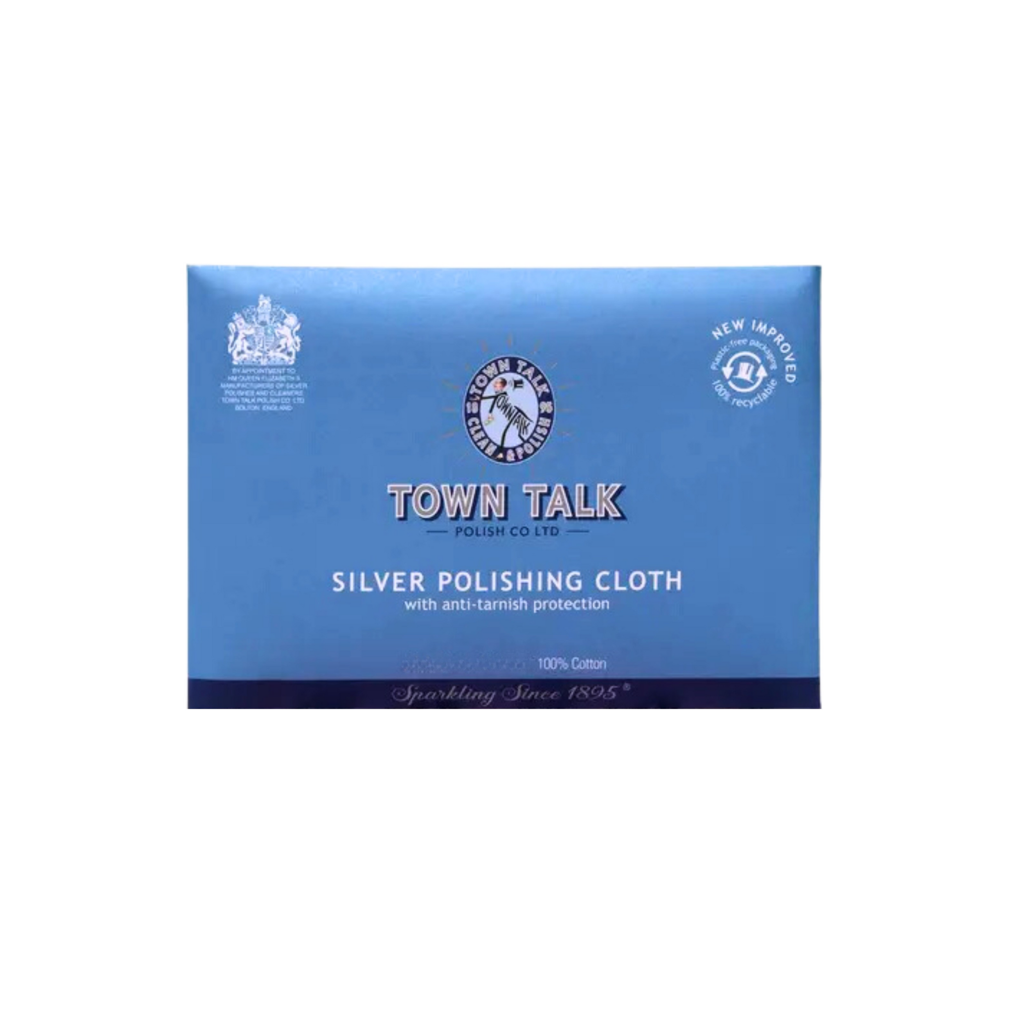 Poliertuch Silber