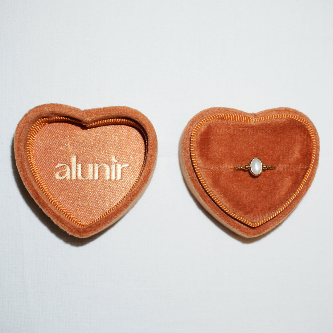 Ringbox Heart Cinnamon