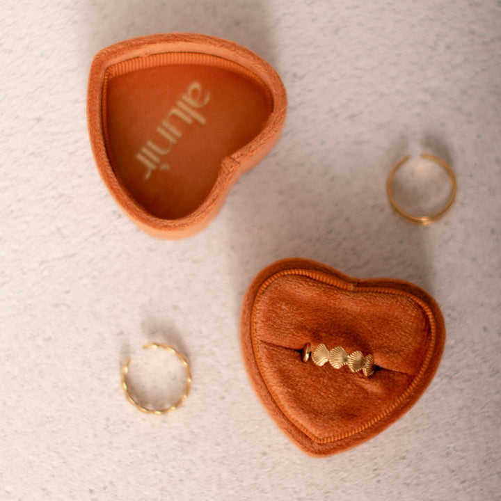 Ringbox Heart Cinnamon