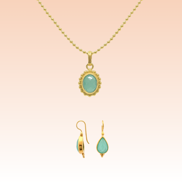 Schmuckset Chalcedon - Essential