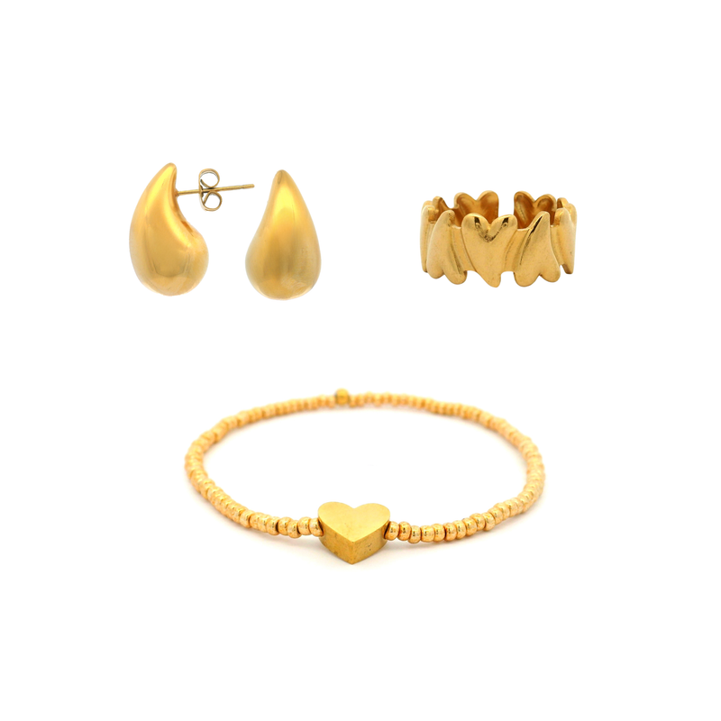 Schmuckset Eira – Classic / Gold