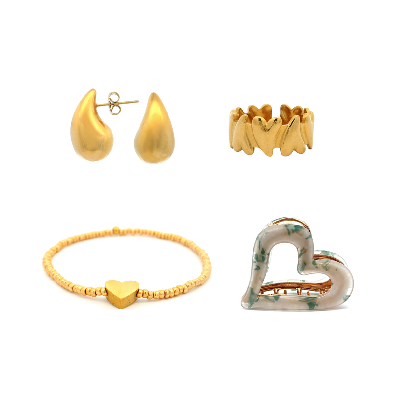 Schmuckset Eira – Premium / Gold