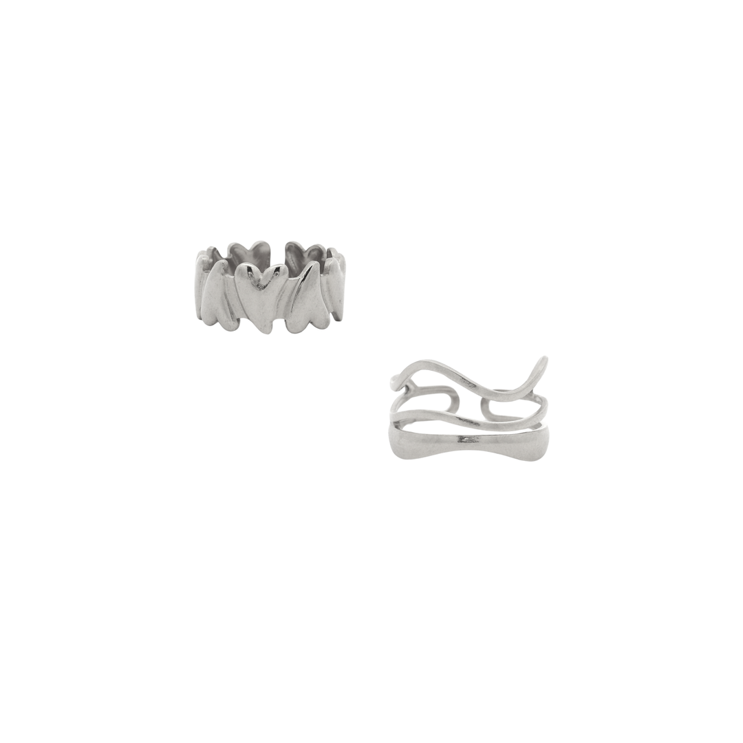 Schmuckset Ring Stack