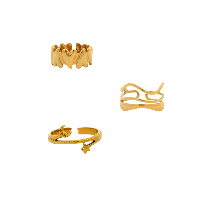 Schmuckset Ring Stack
