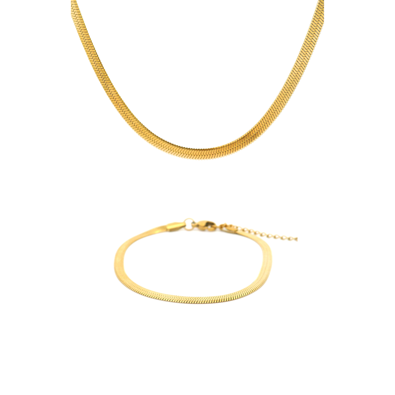 Schmuckset Follow The Sun – Essential / Gold