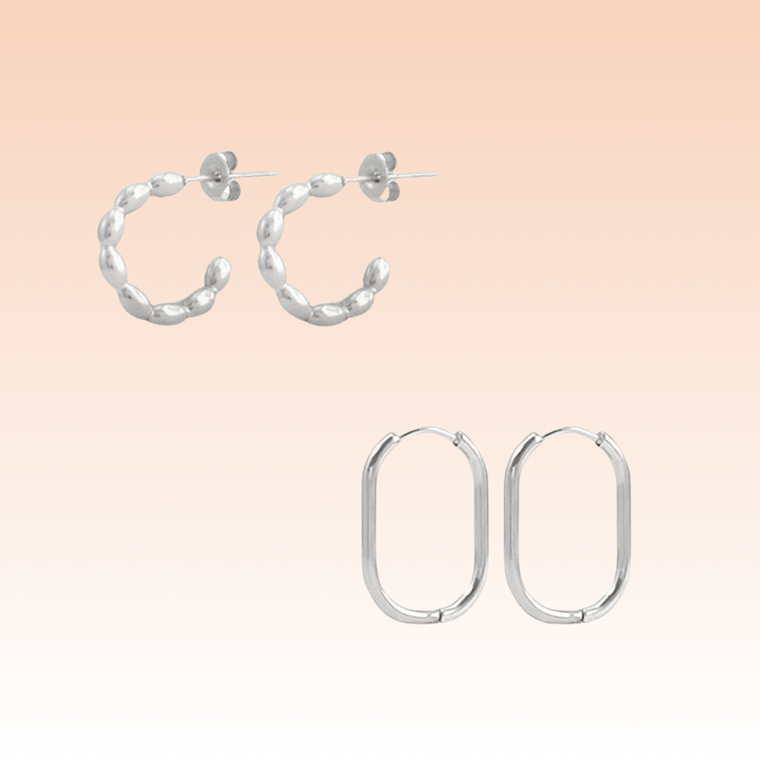 Schmuckset Hoops - Essential