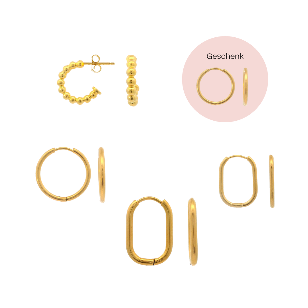 Schmuckset Hoops