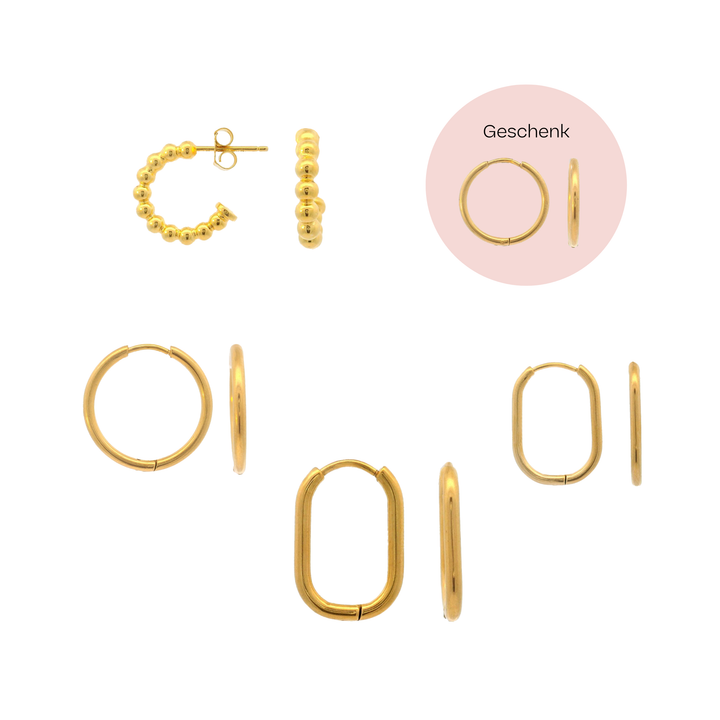 Schmuckset Hoops