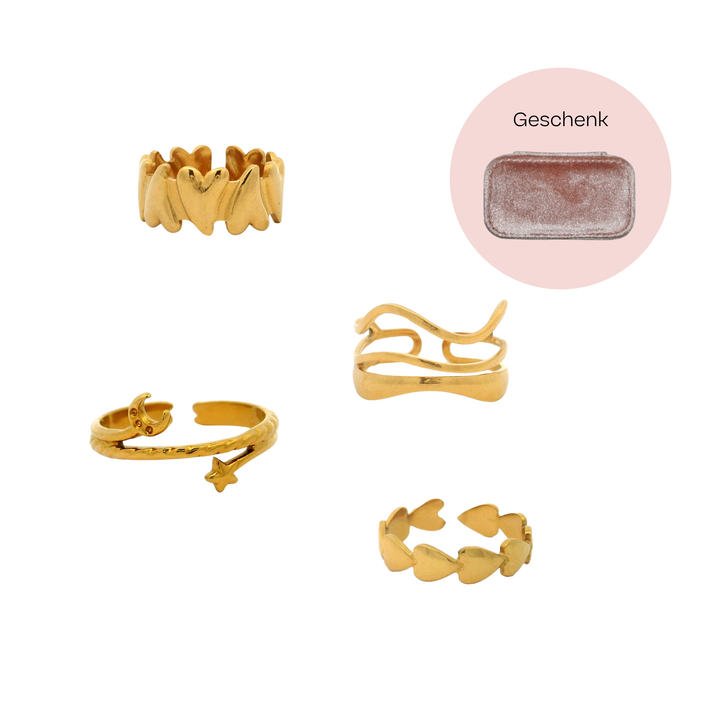 Schmuckset Ring Stack