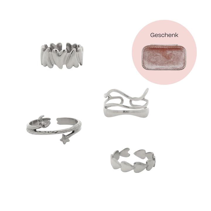 Schmuckset Ring Stack