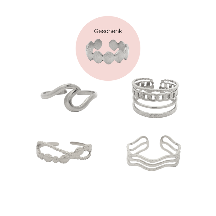 Schmuckset Ringe
