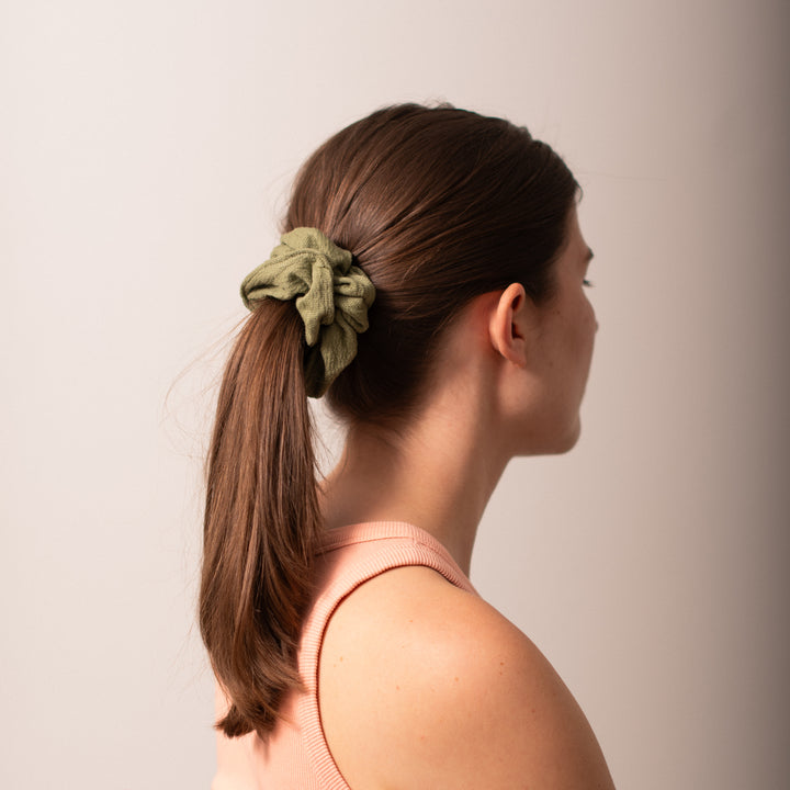 Scrunchie Olive