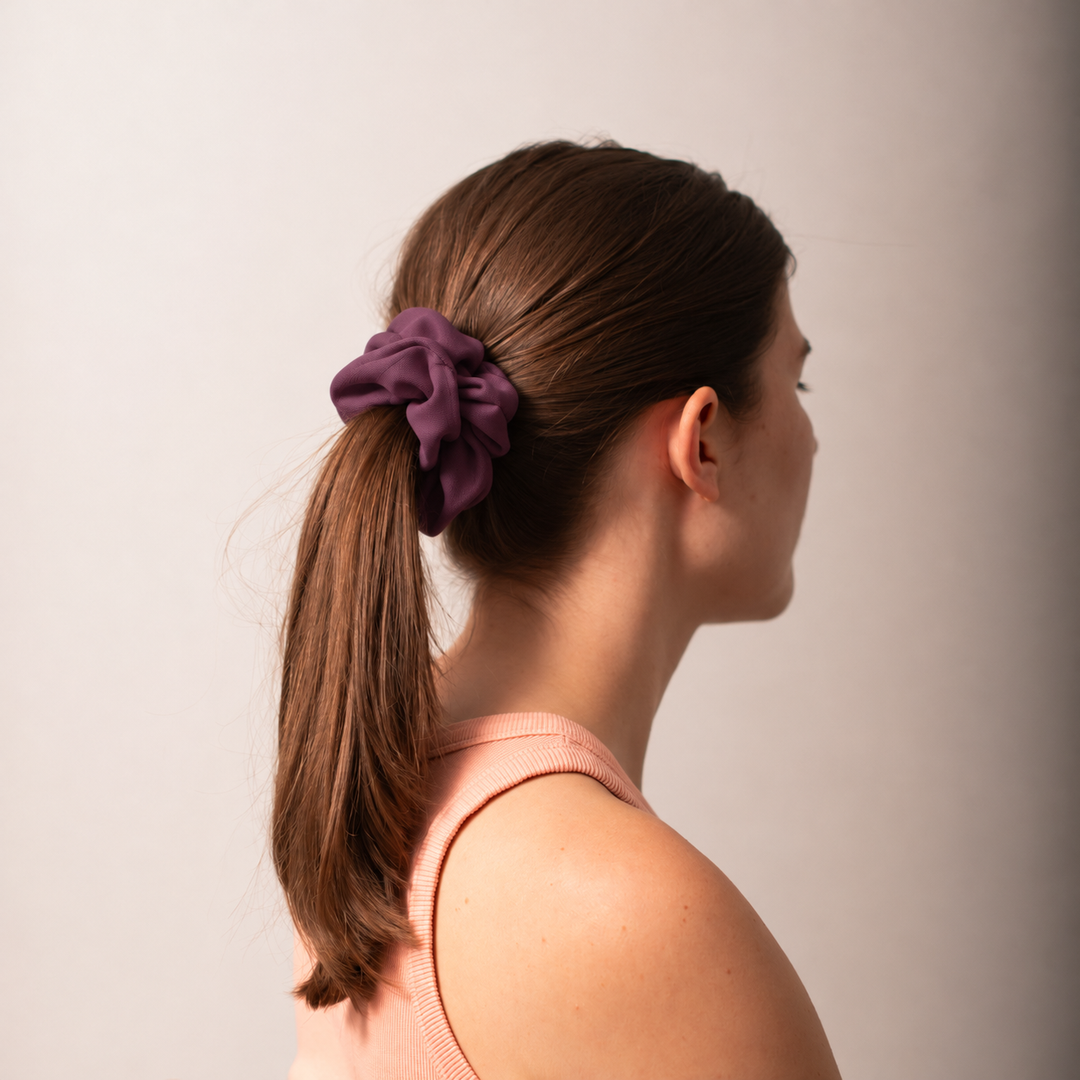 Scrunchie Plum