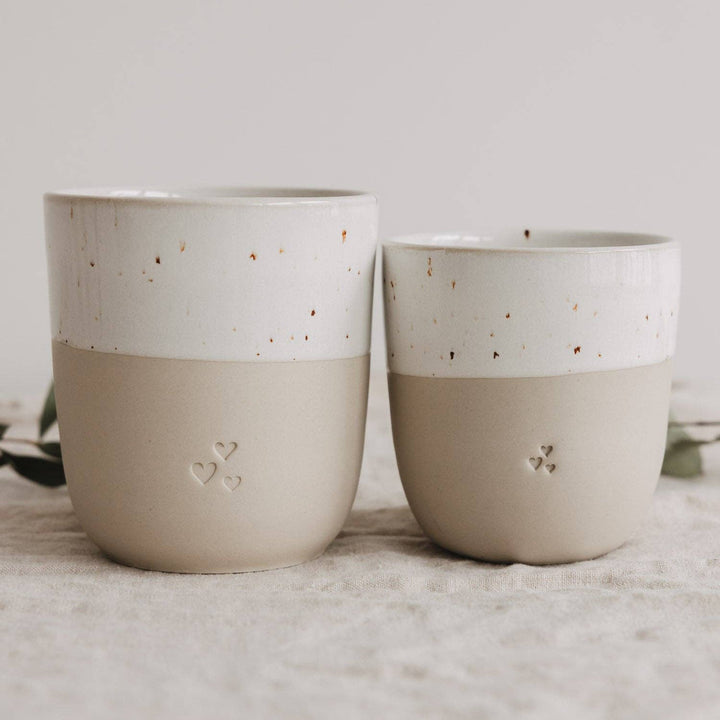 Kleiner Becher Kleine Herzen (VE = 4 Stk.)