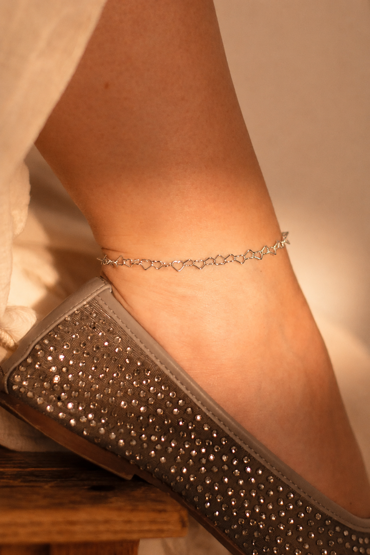 Silber Fussketten
