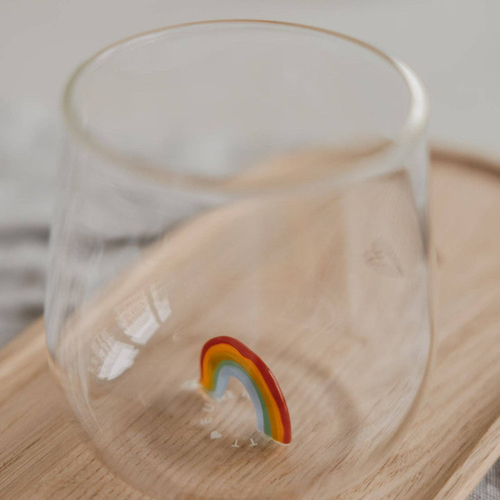 Trinkglas Regenbogenfigur (VE = 6 Stk.)