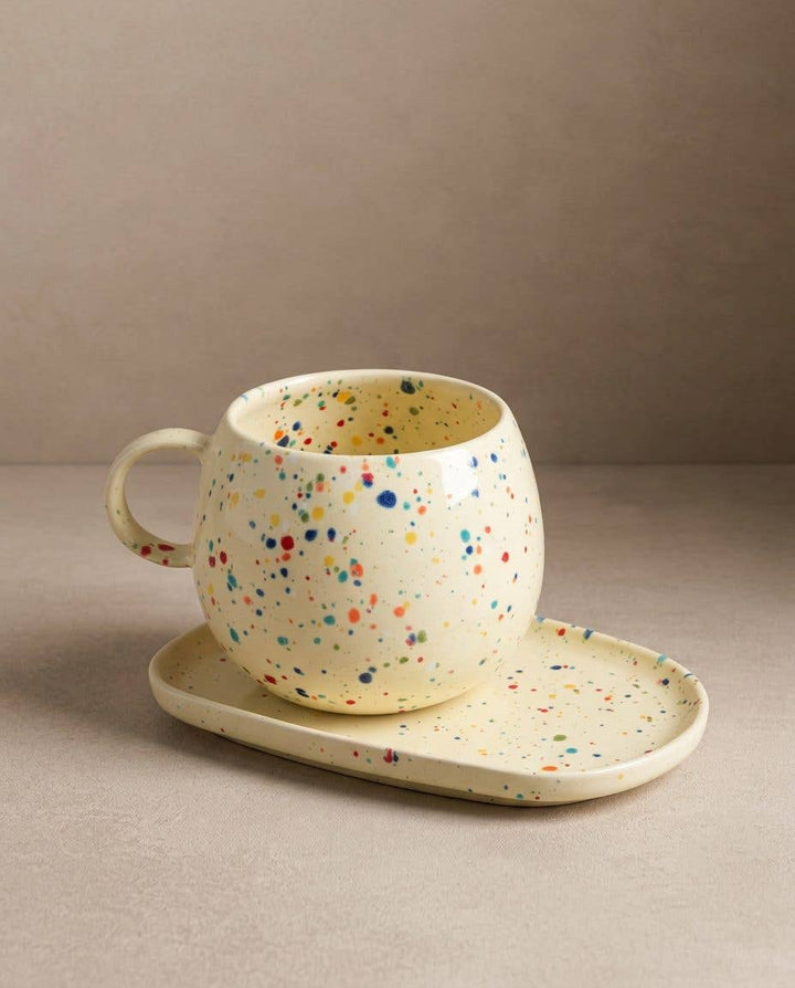 New Party Ball Mug 500ml Yellow