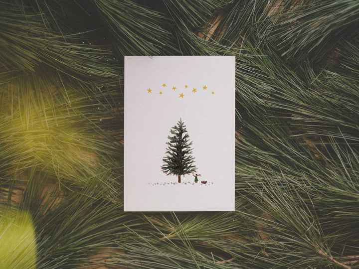Tannenbaum | Postkarte