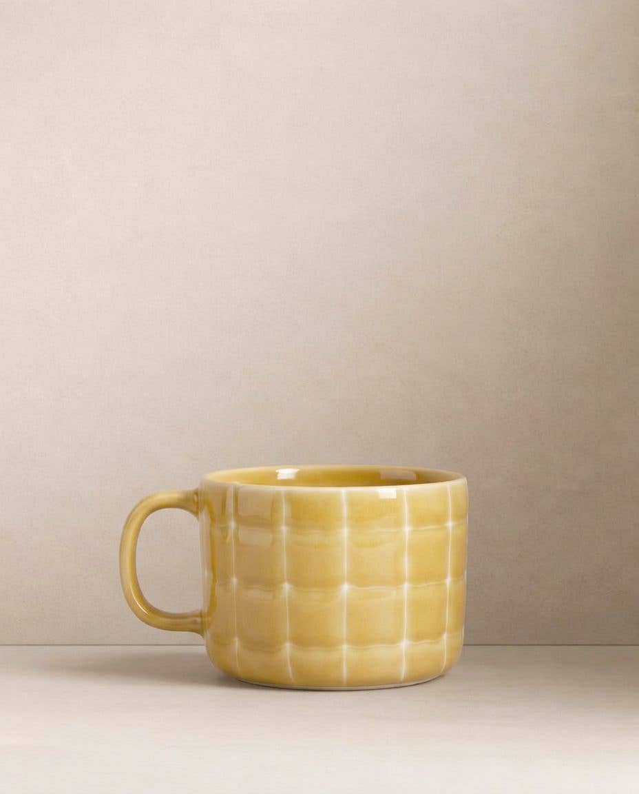 Pool Stoneware Mug 450ml Amber