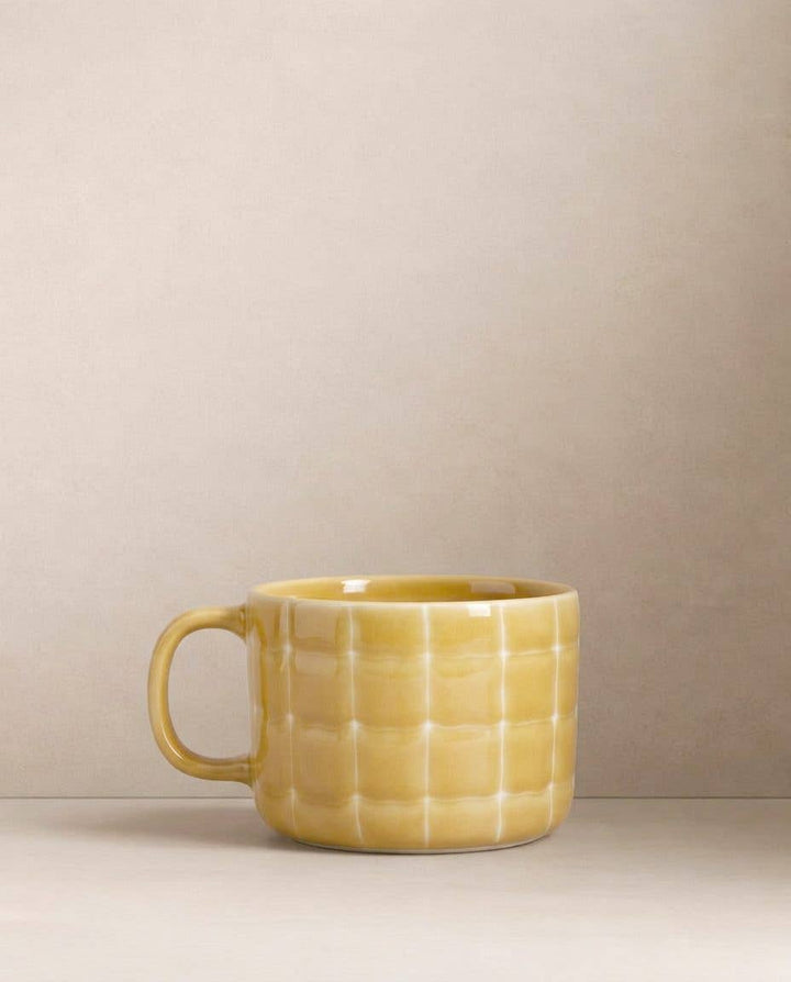 Pool Stoneware Mug 450ml Amber