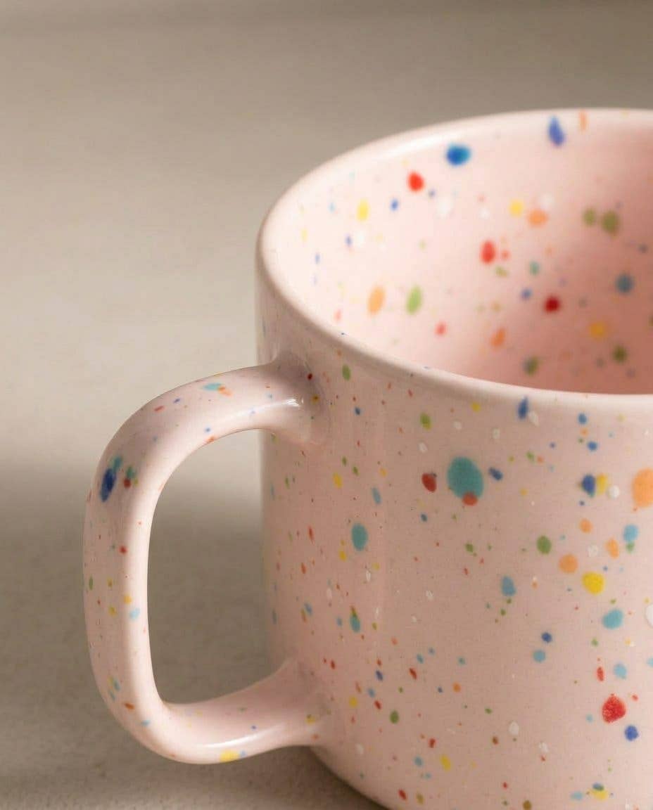 New Party Mug 450ml Pink
