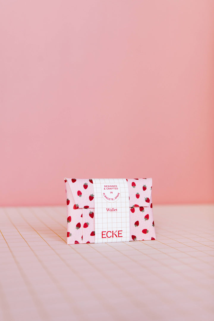 Fresas Pink Card Wallets