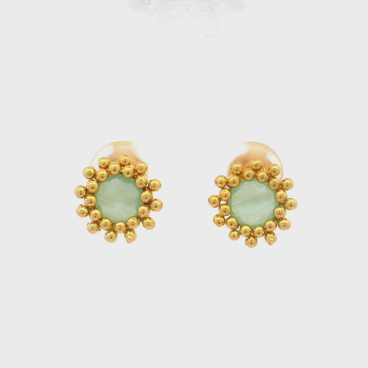 Ohrstecker Lueur Chalcedon