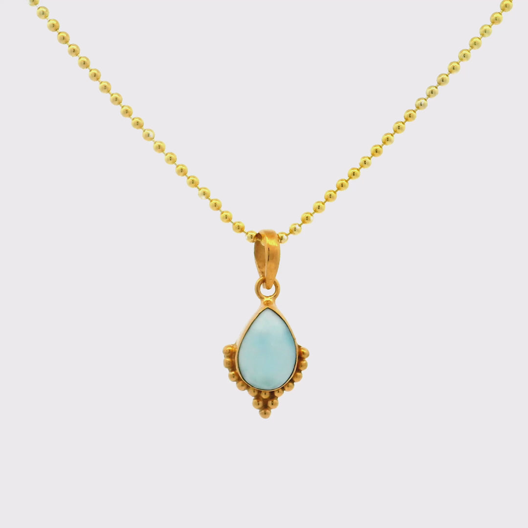 Halskette Selia Larimar