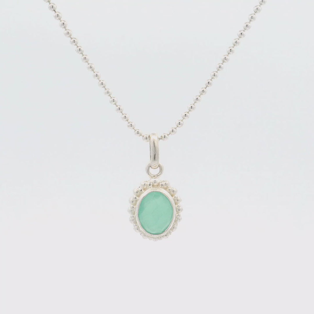 Halskette Marie Chalcedon