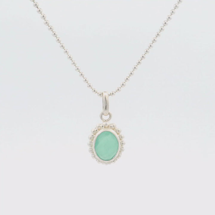 Halskette Marie Chalcedon