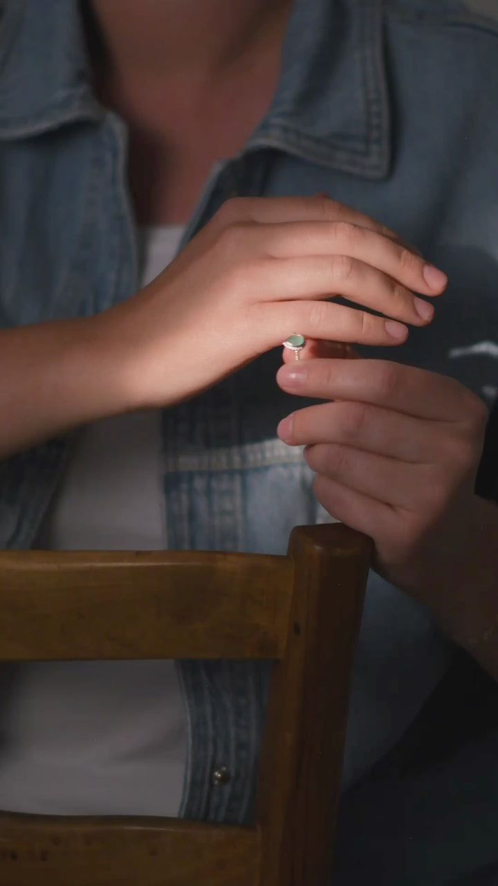 Ring Marie Chalcedon