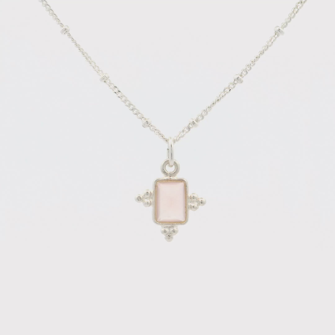 Anhänger Zoey Rosenquarz