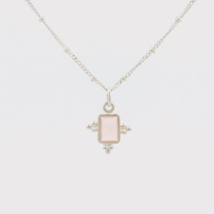 Anhänger Zoey Rosenquarz