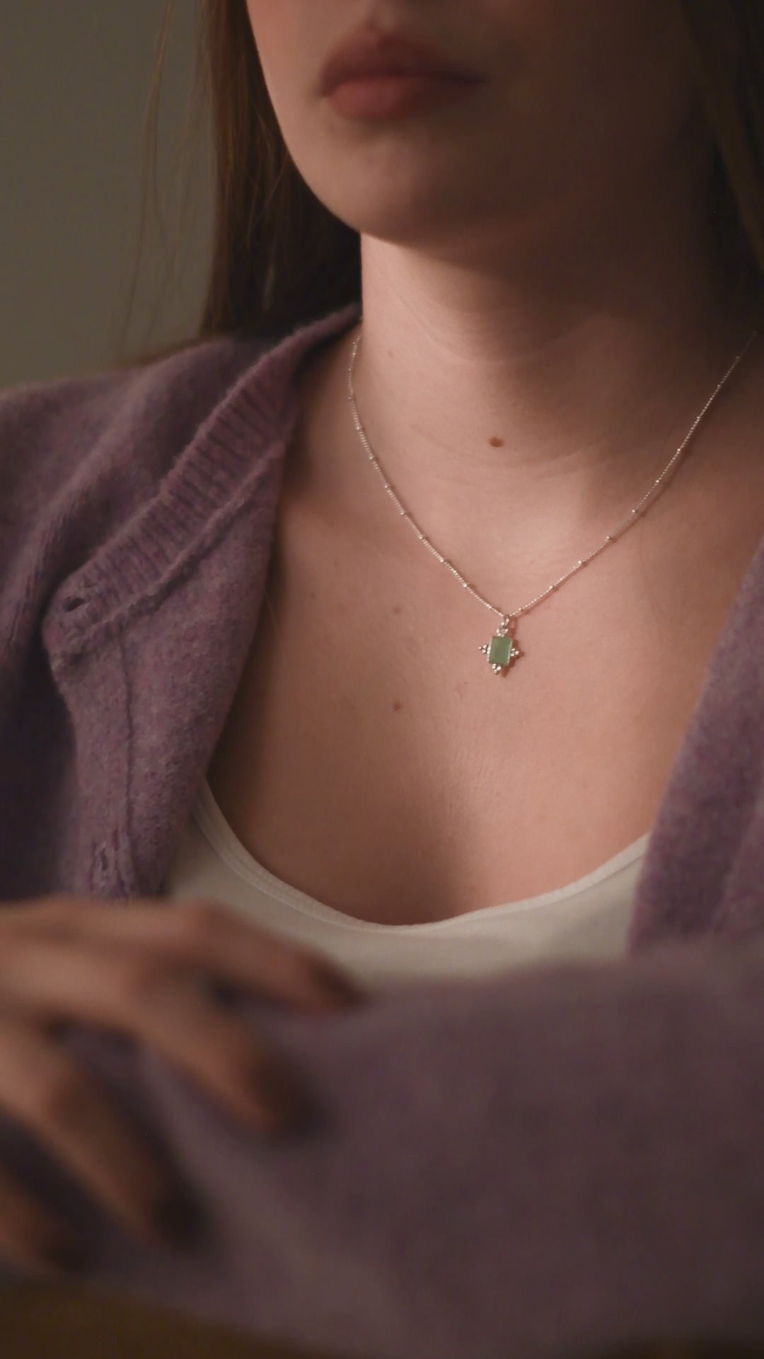 Anhänger Zoey Chalcedon