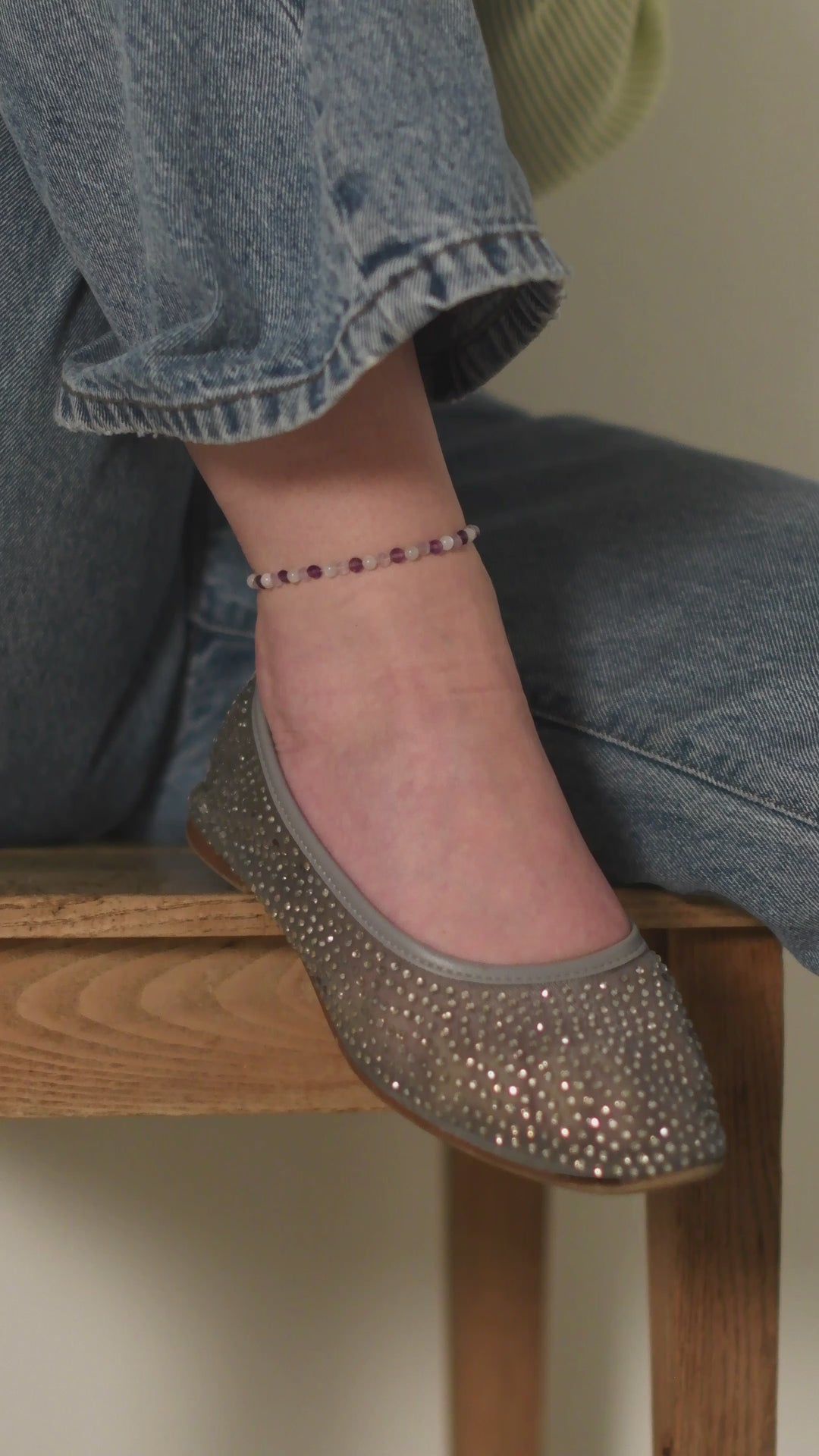 Fusskette Violet Meadow