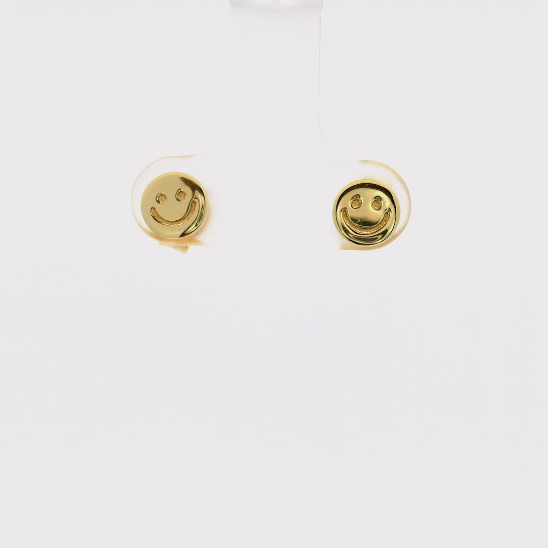 Ohrstecker Smiley