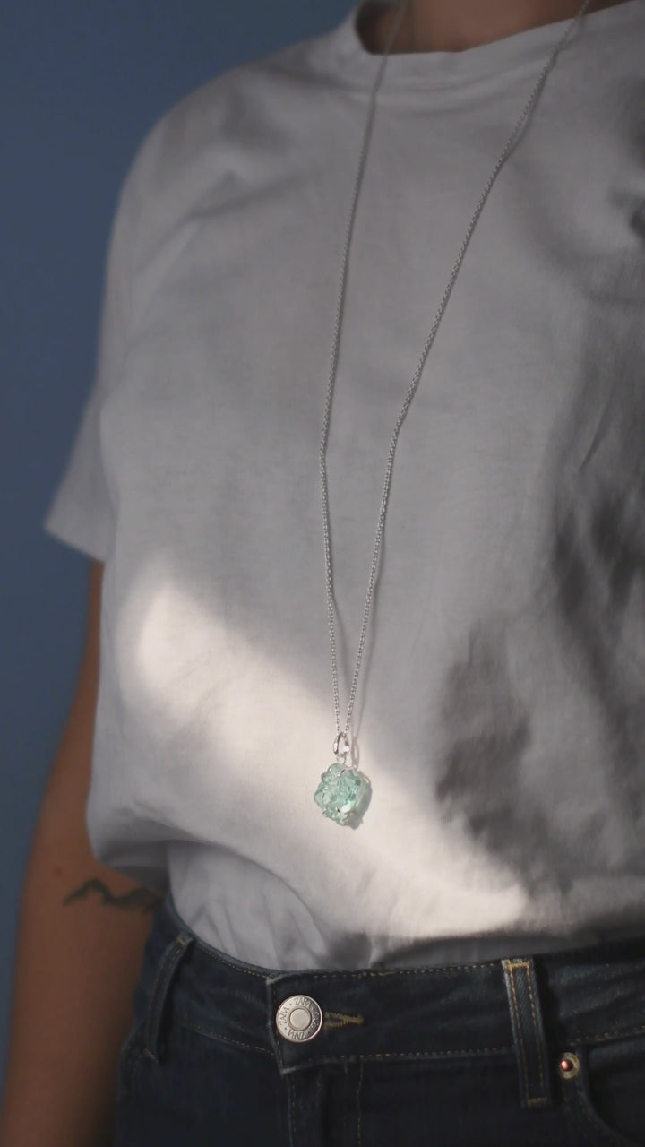 Halskette Stone Aquamarin