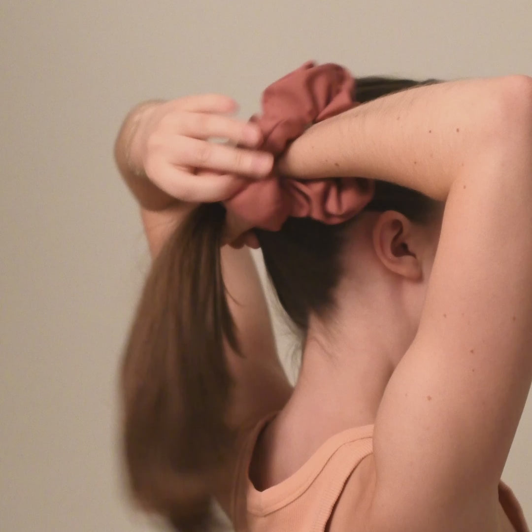 Scrunchie Aqua Mauve - Wasserfest