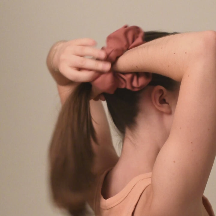 Scrunchie Aqua Mauve - Wasserfest