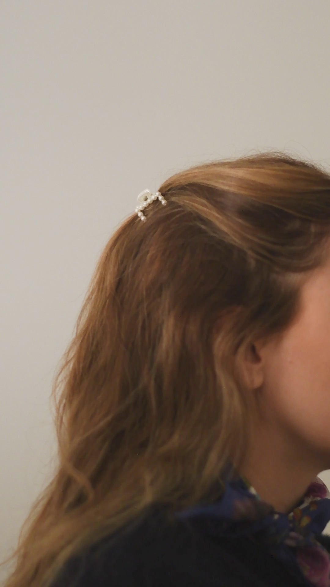 Haarklammer Pearl Mini