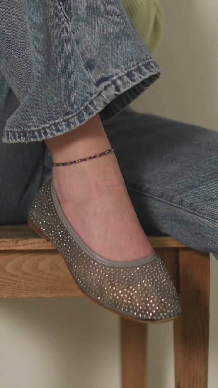 Fusskette Lavender Dream